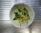 簡単☆水菜とえのきのあえもの作り方5写真