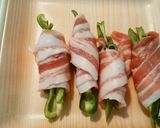 簡単ピーマン肉巻き照焼作り方3写真