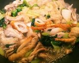 簡単☆小松菜☆竹輪☆揚げ☆キノコの旨煮作り方3写真