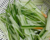 納豆とヤマイモの和え物作り方3写真