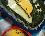 キャラ弁『ぐでたま』作り方1写真