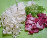 レンジで簡単！牛すき丼作り方1写真