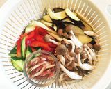 きゅうり入り夏野菜のさっぱり！焼きそば♪作り方1写真