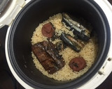 さんま蒲焼缶詰と梅干しで炊き込みご飯作り方4写真