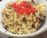 さんま蒲焼缶詰と梅干しで炊き込みご飯作り方6写真