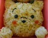 キャラ弁『ツムツム風poohさん』作り方3写真