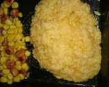 ちびごはん♡バター醤油のコーンライス!作り方5写真