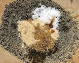 ＊ローストキヌア＋オクラのごま和え＊作り方5写真