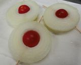 オニオンinプチトマトフライ作り方1写真