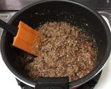かぼちゃのカレー風味そぼろ煮作り方3写真