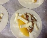 缶詰の黄桃と納豆のピザ作り方3写真