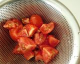 チーザのトマトブルスケッタ風サラダ作り方3写真