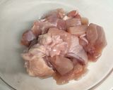 味美菜と鶏モモの中華炒め作り方1写真