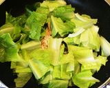 ロメインレタスとツナの暖かサラダパスタ♡作り方3写真