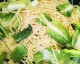ロメインレタスとツナの暖かサラダパスタ♡作り方5写真