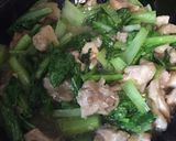 味美菜と鶏モモの中華炒め作り方7写真