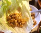 モリモリ食べよう！肉味噌のレタス包み作り方3写真