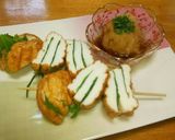 夏の暑い日にも！魚河岸あげのさっぱり串☆作り方6写真