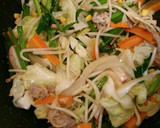野菜たっぷりちゃんぽん風♡野菜炒め作り方8写真