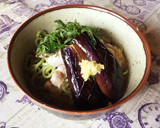さっぱり！熱々なすと豚しゃぶみぞれ蕎麦作り方6写真