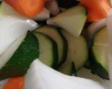 夏野菜で爽やか酢鶏作り方3写真