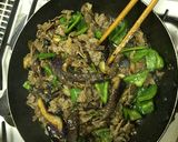 牛肉とナスとピーマンの甘辛炒め作り方13写真