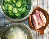 しめじとベーコンのポテトサラダ作り方1写真