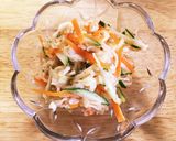 切り干し大根の中華風サラダ作り方5写真