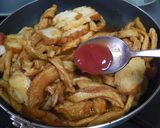 割り干し大根と魚河岸あげのトマト煮。作り方4写真