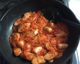 魚肉ソーセージと玉ねぎのケチャップ炒め作り方5写真