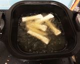 超簡単☆余った餃子の皮deチーズ巻作り方4写真