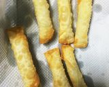 超簡単☆余った餃子の皮deチーズ巻作り方6写真
