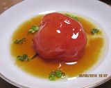 簡単で美味しい和風キラキラ♫冷やしトマト作り方6写真
