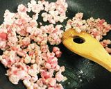 あらびき豚の赤みそ麻婆豆腐作り方3写真