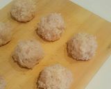 カリッもちっ♪✾お豆腐×鶏胸肉のナゲット作り方3写真