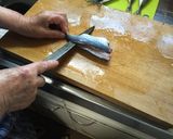 我が家の鯵寿司作り方3写真