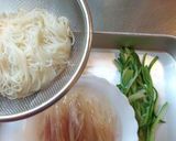 ズッキーニとそうめんのお味噌汁作り方3写真