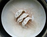 ノンオイルでダイエット！甘辛三味の串餃子作り方4写真