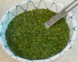 ギバサ(あかもく)長芋肉そぼろ丼作り方1写真