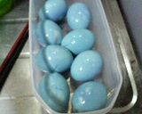 見た目最高!青い味付玉子作り方5写真