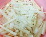 明太子ソースでシャキシャキ♪大根サラダ作り方6写真