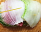 豚薄切り肉でクルクルロール白菜☆作り方5写真