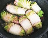 豚薄切り肉でクルクルロール白菜☆作り方6写真