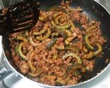 ゴーヤ麻婆作り方5写真