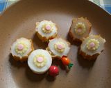 ちくわとヤングコーンのお花（キャラ弁）作り方3写真