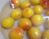 熟梅の甘露煮作り方7写真