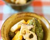 色々焼き野菜のゴマみそ和え作り方5写真