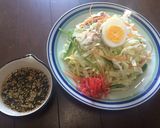 夏の新定番！冷やしソースそば作り方5写真