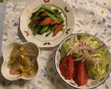 小松菜と鮭のオリーブオイル炒め作り方4写真