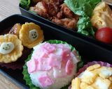 梅雨時にぴったり、簡単キャラ弁♪作り方3写真